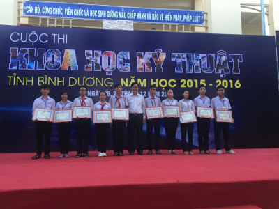Các dự án đạt Giải Nhất, Nhì, Ba.