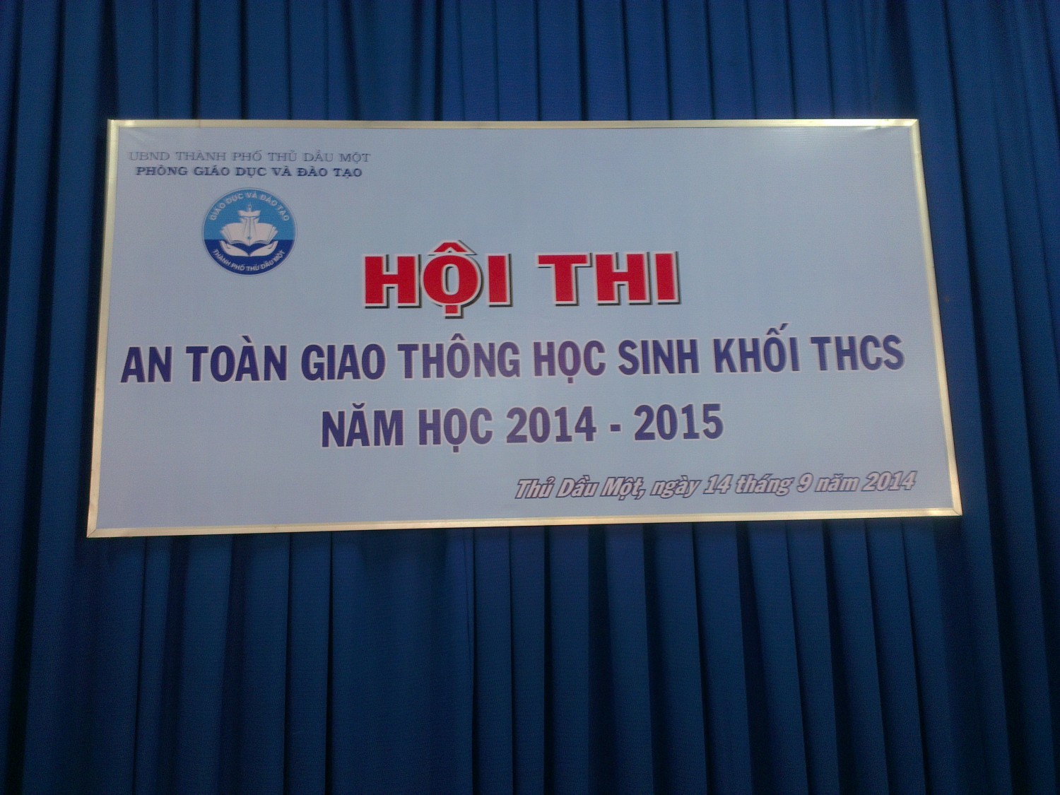 Hội thi "An toàn giao thông" năm học 2014-2015