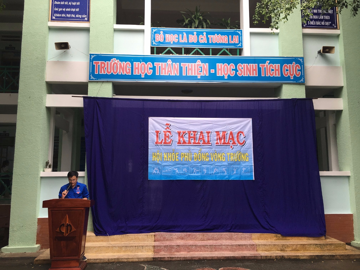 Khai mạc Hội khỏe Phù Đổng cấp trường năm học 2017-2018