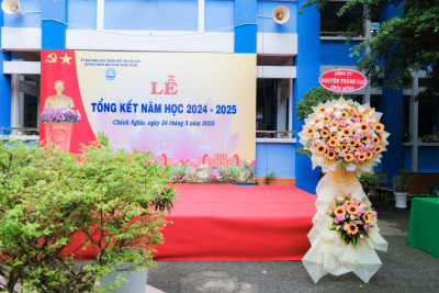 Lễ Tổng kết năm học 2024 - 2025