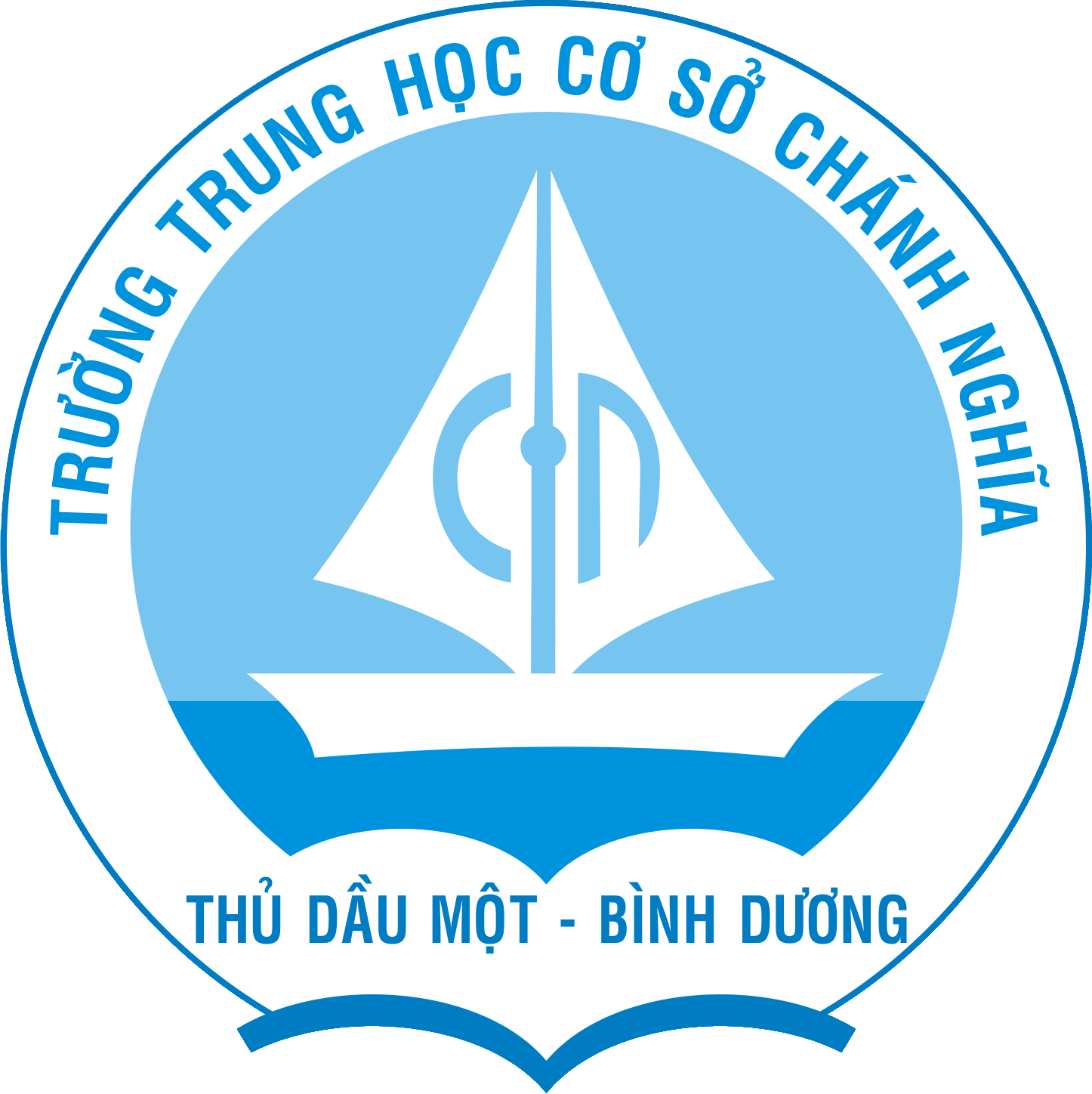 Logo trường - Trường THCS Chánh Nghĩa - Thành phố Thủ Dầu Một