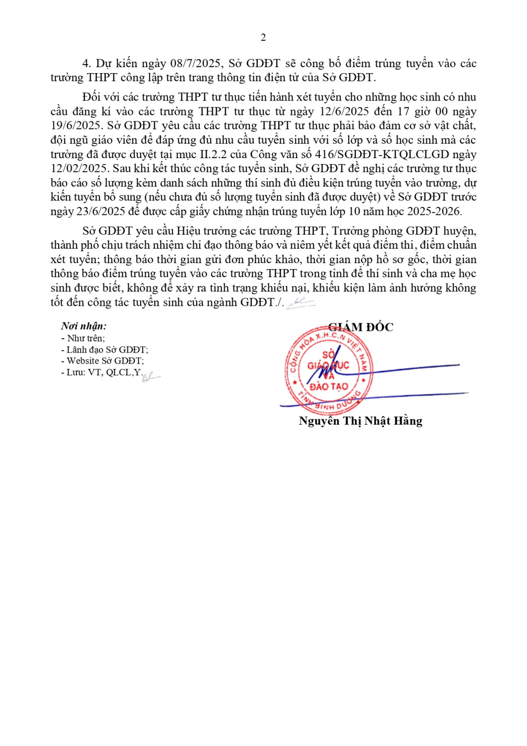 Thong bao ket qua tuyen sinh 10 signed (1) page 0002
